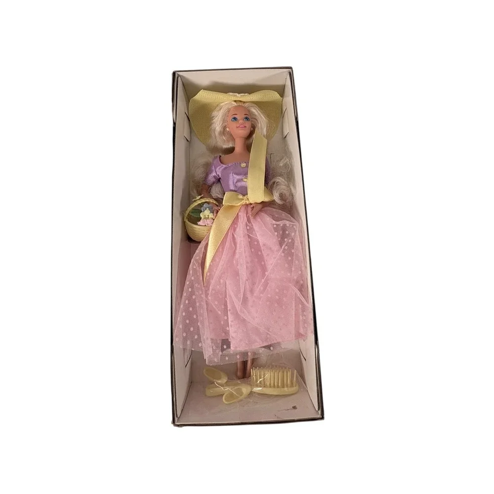 Mattel Spring Blossom Barbie Kids 11.5inPink New 1995 Avon Special Edition 15201